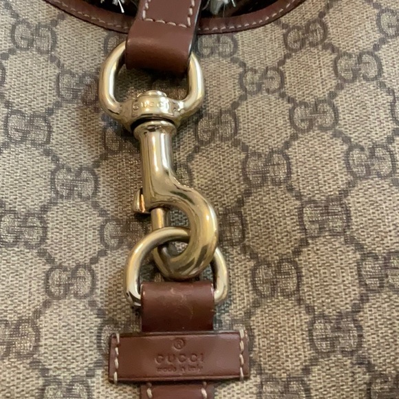 GUCCI MONOGRAM X-LARGE HANDBAG - Picture 5 of 8